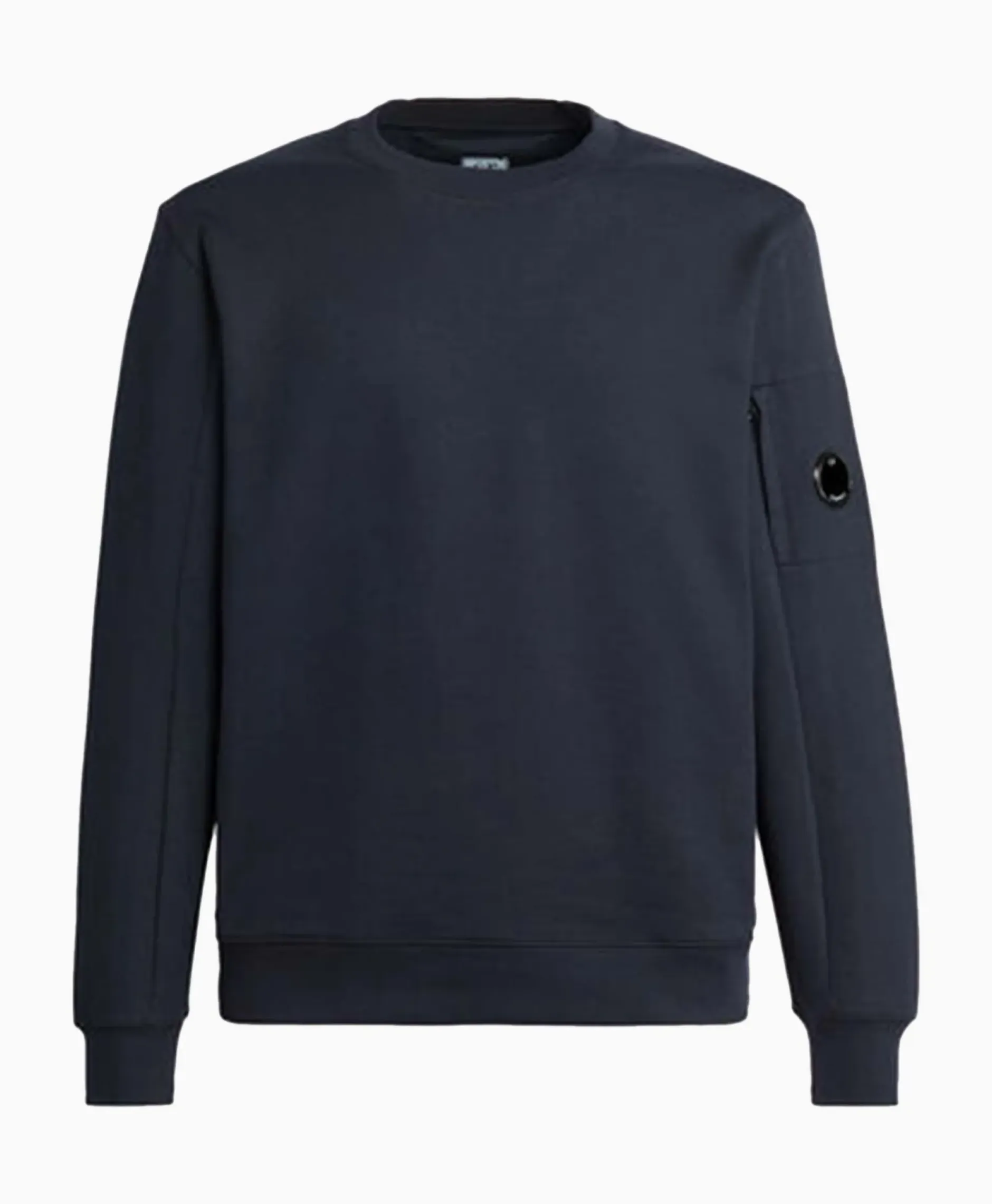 Sweater Diagonal Raised Fleece Donker Blauw^Cp Company Clearance