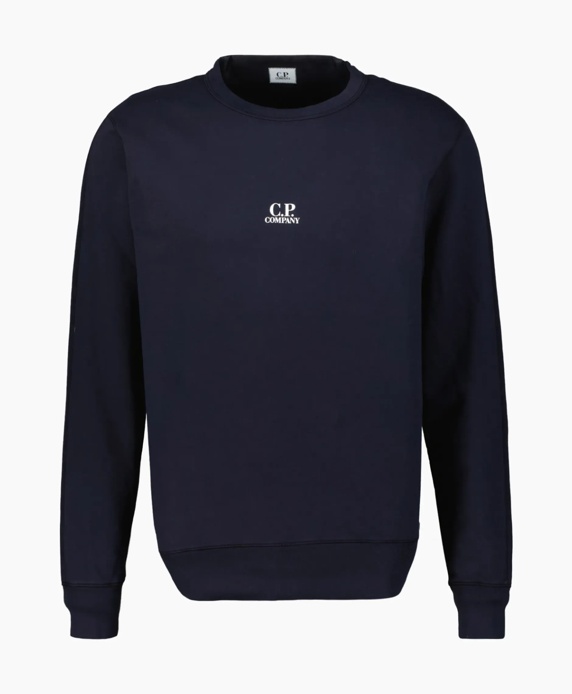 Sweater Light Fleece Logo Donker Blauw^Cp Company Sale