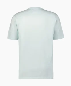 T-Shirt Jersey Resist Dyed Logo Licht Blauw^Cp Company Best