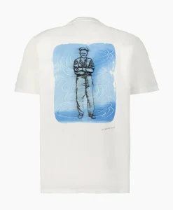 T-Shirt Korte Mouw Jersey Artisanal British Sailor Wit^Cp Company Online