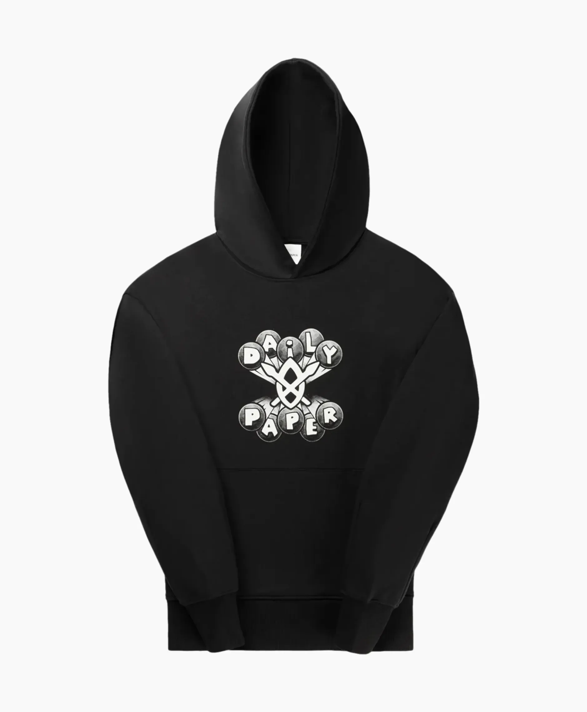 Hoodie Omar Zwart^Daily Paper Hot