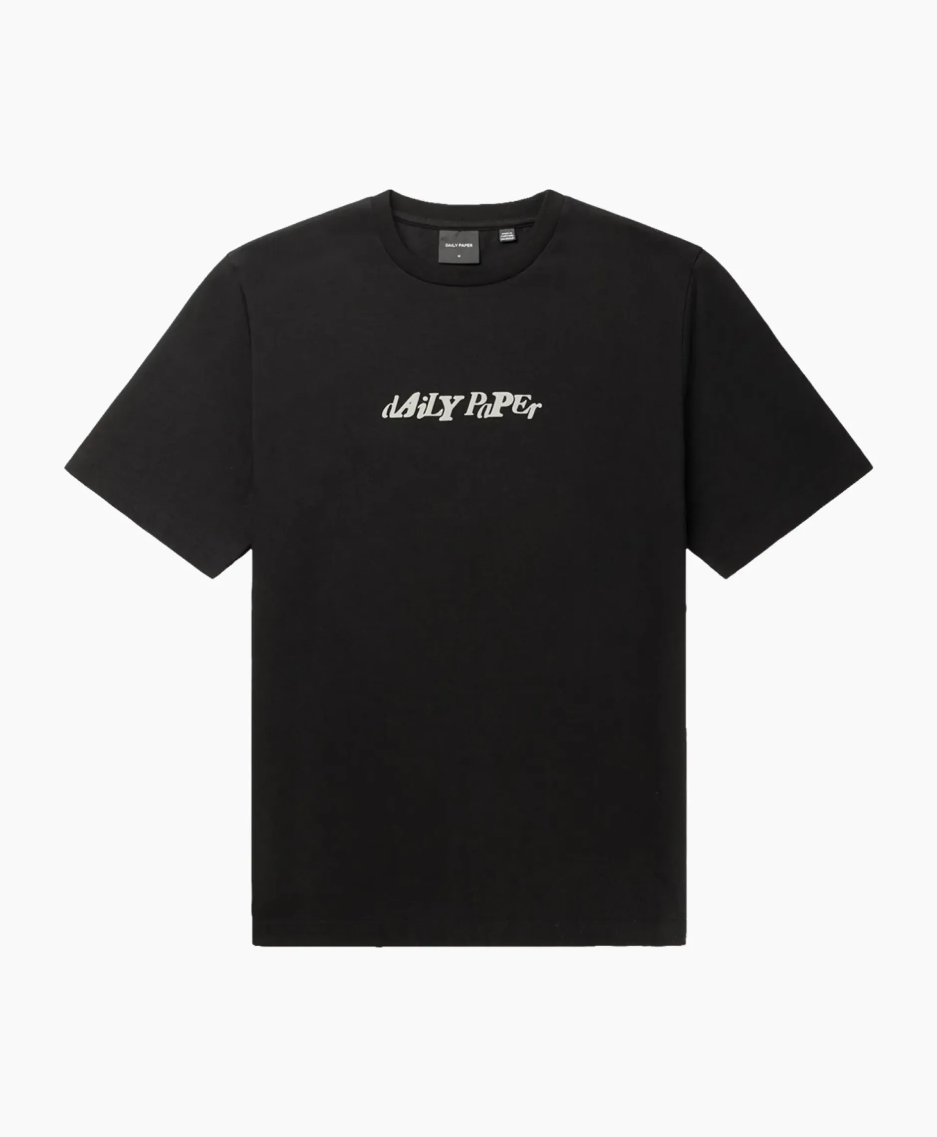 T-Shirt Korte Mouw Unified Zwart^Daily Paper Sale