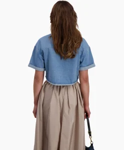 D'Arc Blouse Bovino Blauw^D'arc Hot