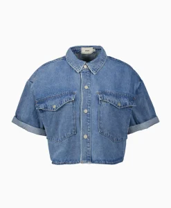 D'Arc Blouse Bovino Blauw^D'arc Hot