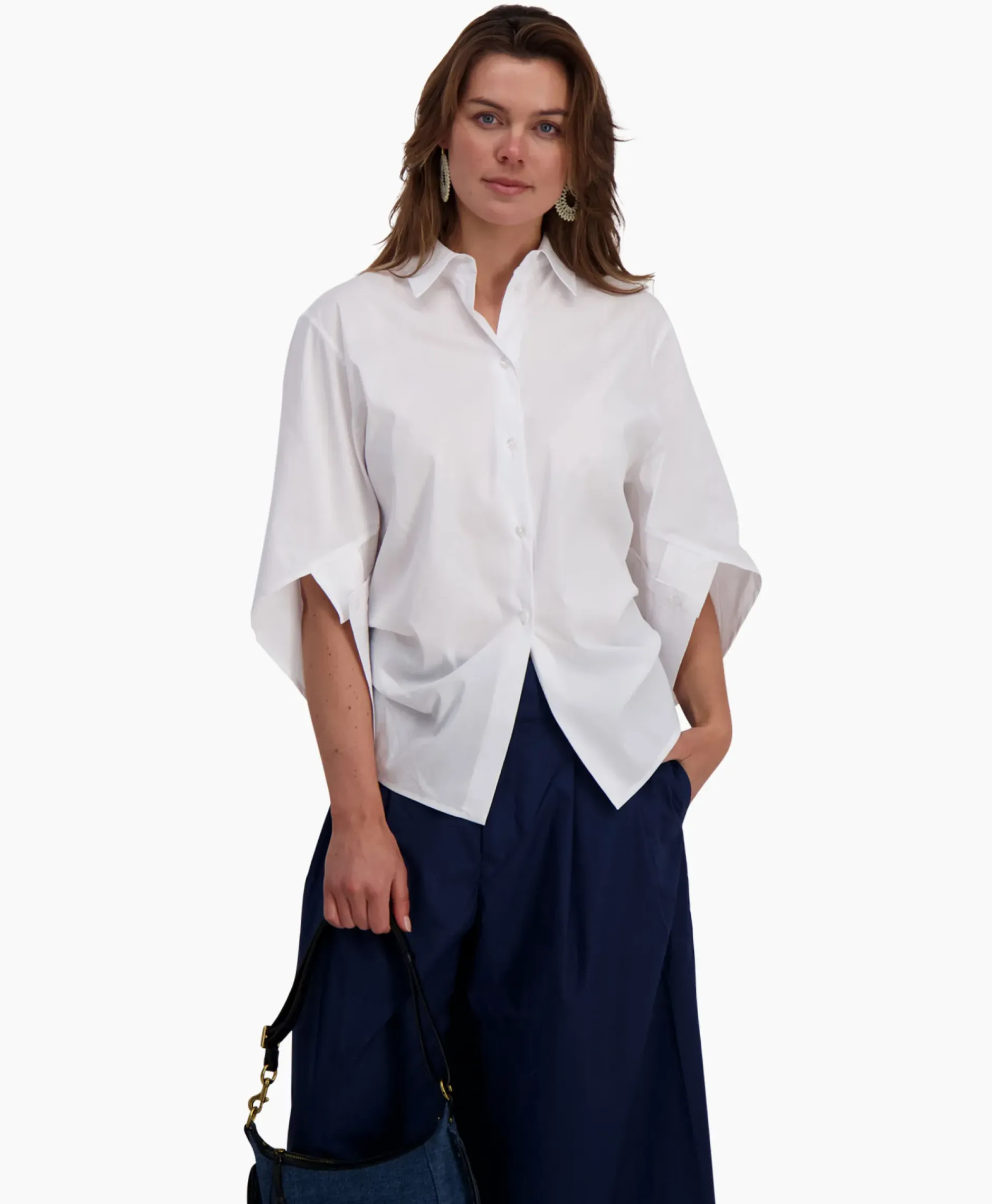 D'Arc Blouse Brembrate Wit^D'arc Outlet