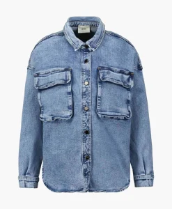 D'Arc Blouse Cunro Licht Blauw^D'arc Hot