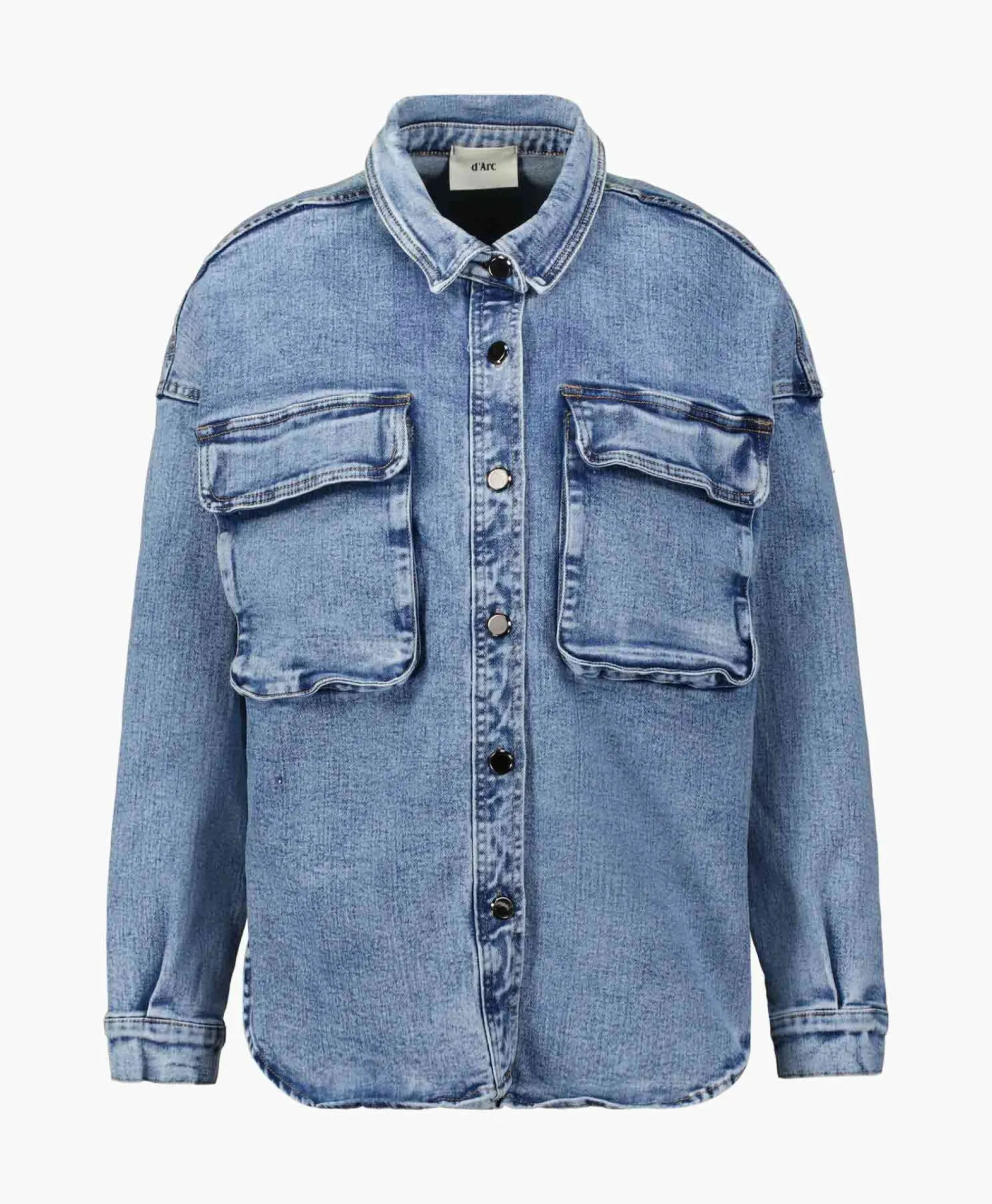 D'Arc Blouse Cunro Licht Blauw^D'arc Hot