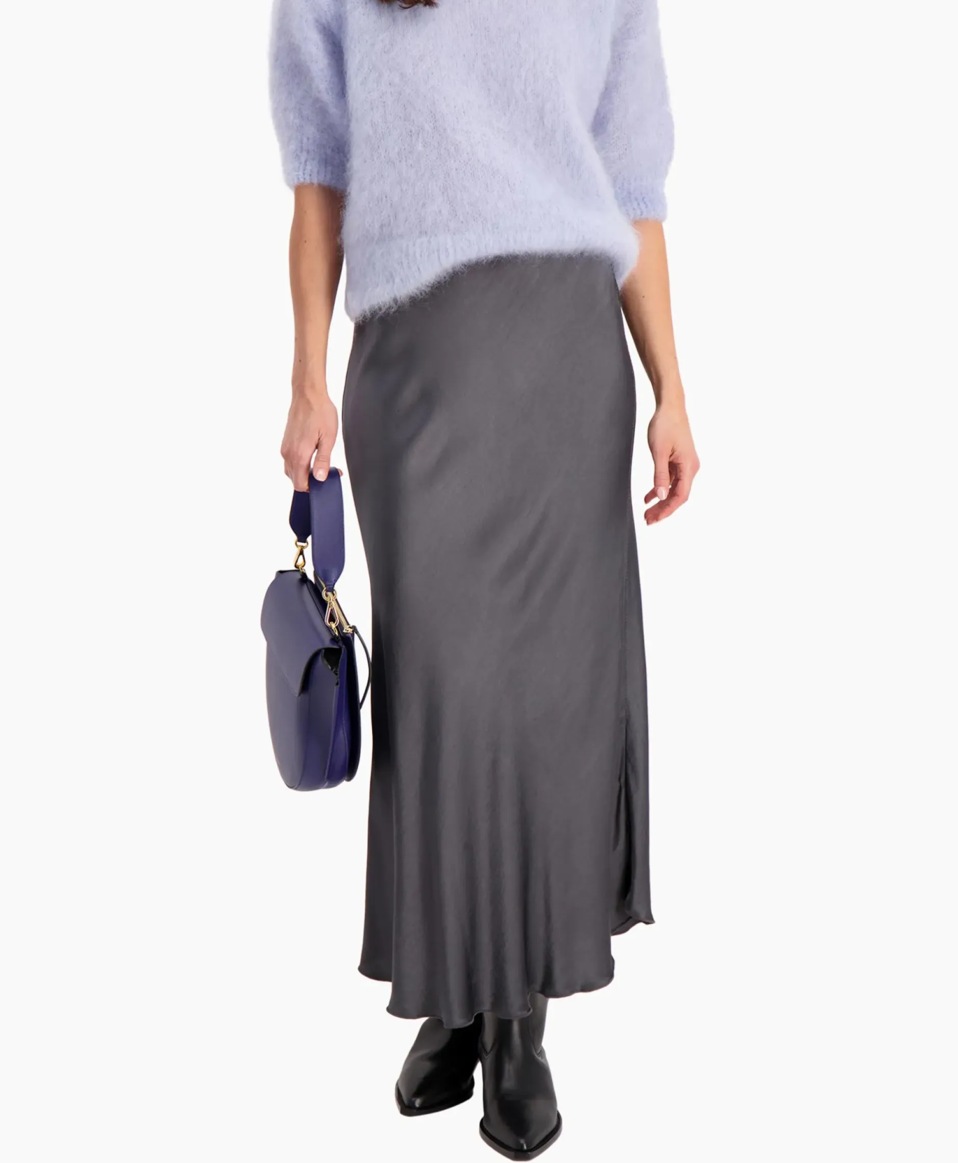 D'Arc Rok Midi Grijs^D'arc