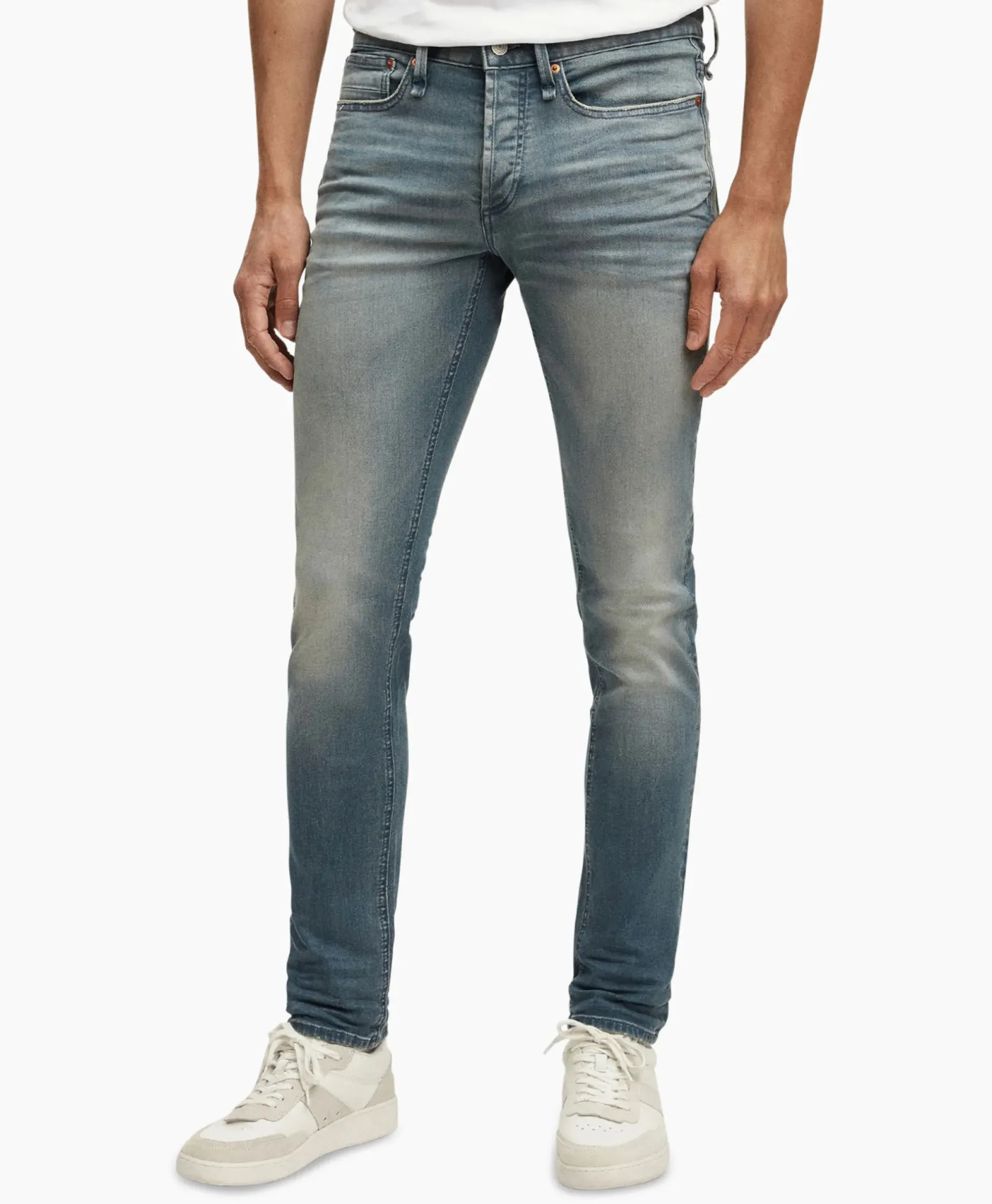 Jeans Bolt Ansc Off White^Denham New