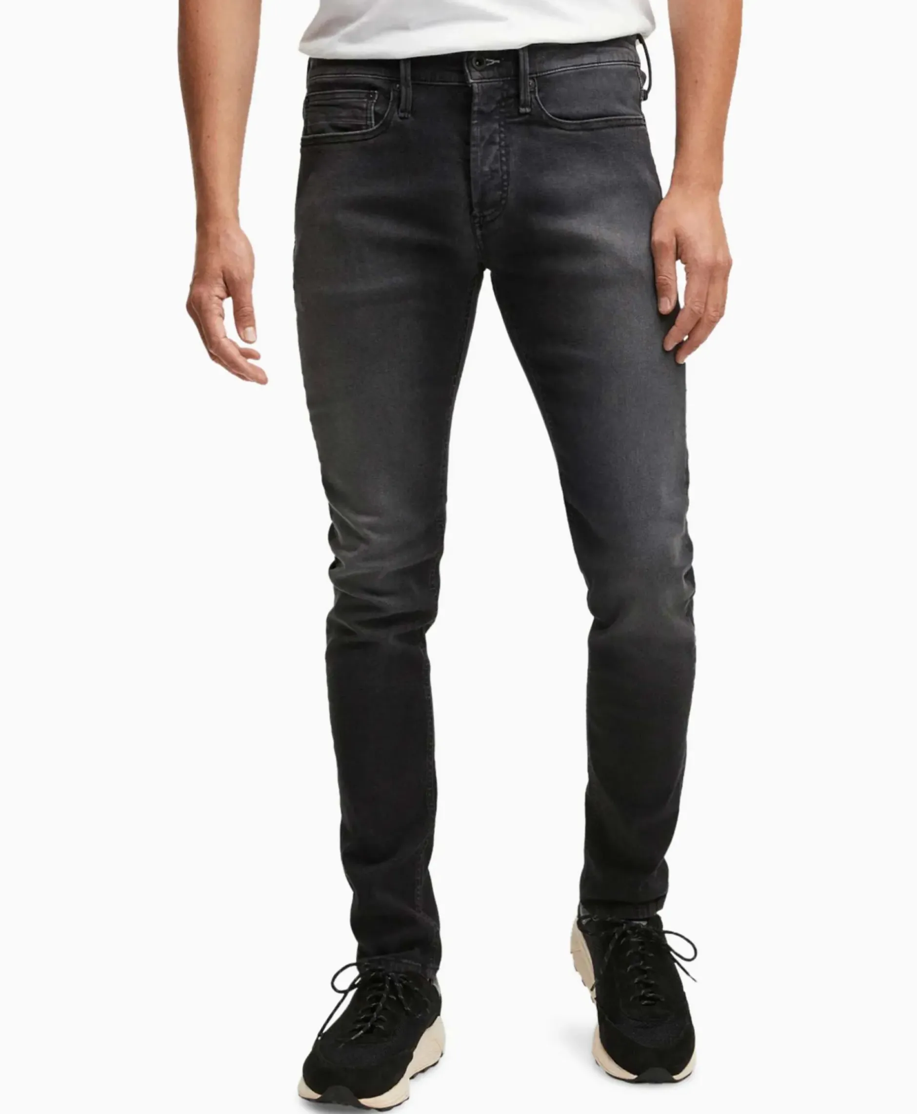 Jeans Bolt Wlbfm+ Zwart^Denham Hot