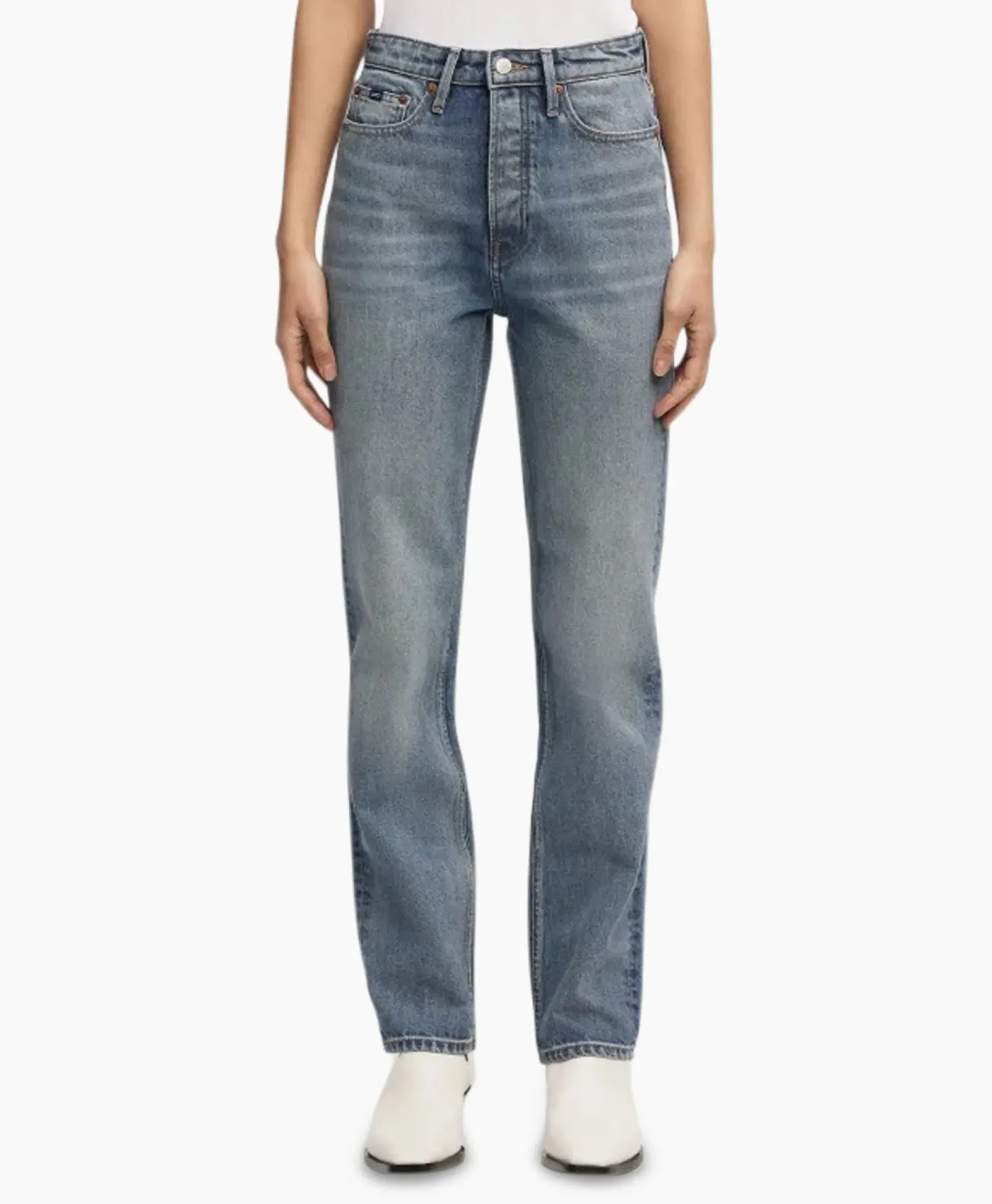 Jeans Suki Ab Off White^Denham New