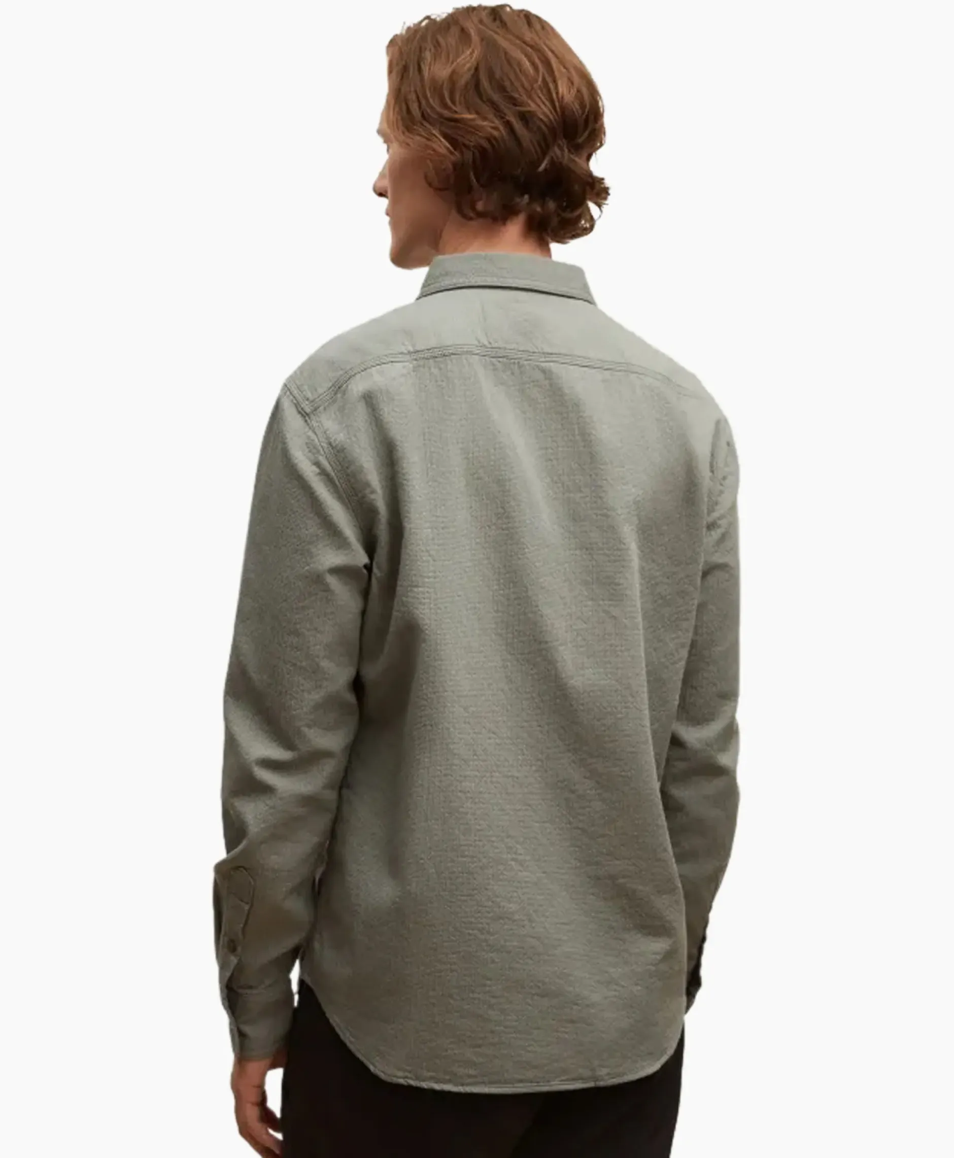 Overhemd Worker Reg Shirt Sfm Groen^Denham Sale