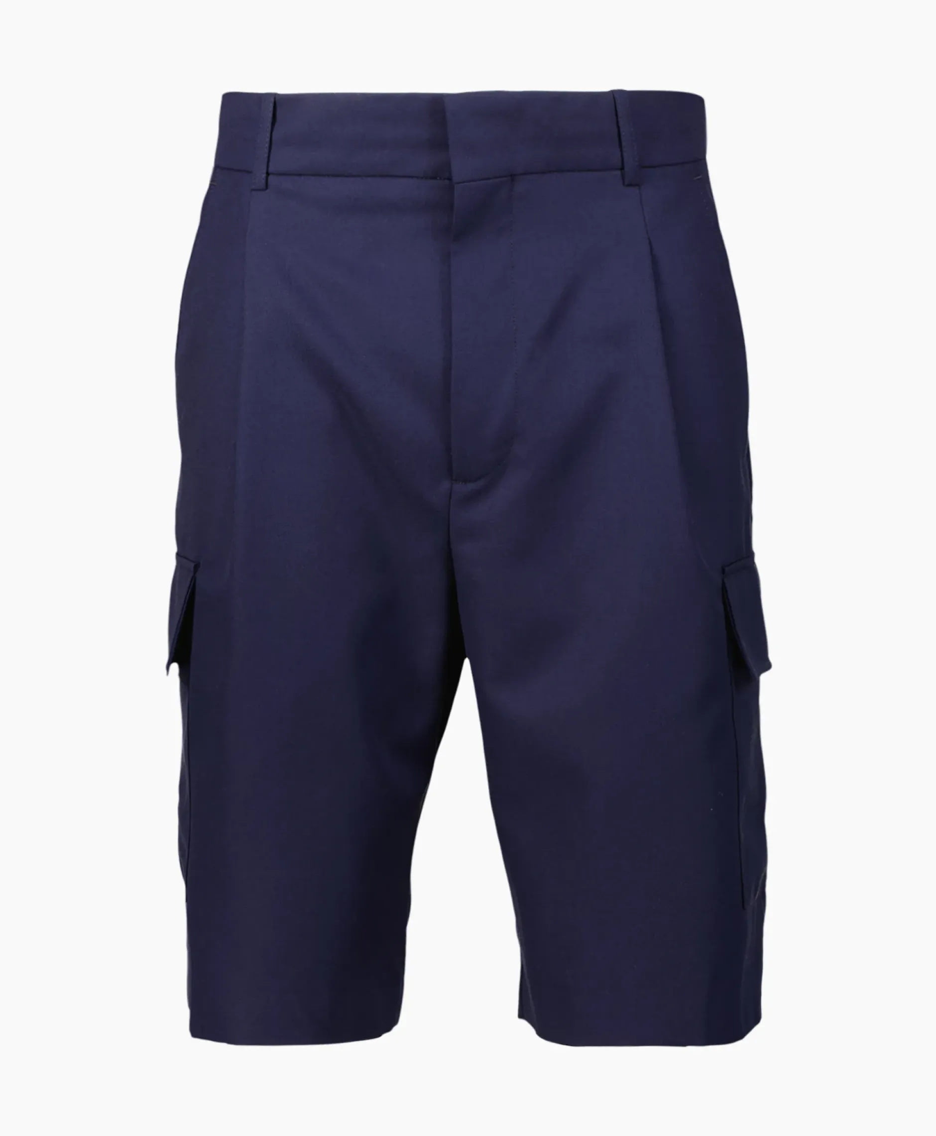 Korte Broek Le Short Cargo Laine Donker Blauw^Drole De Monsieur Discount