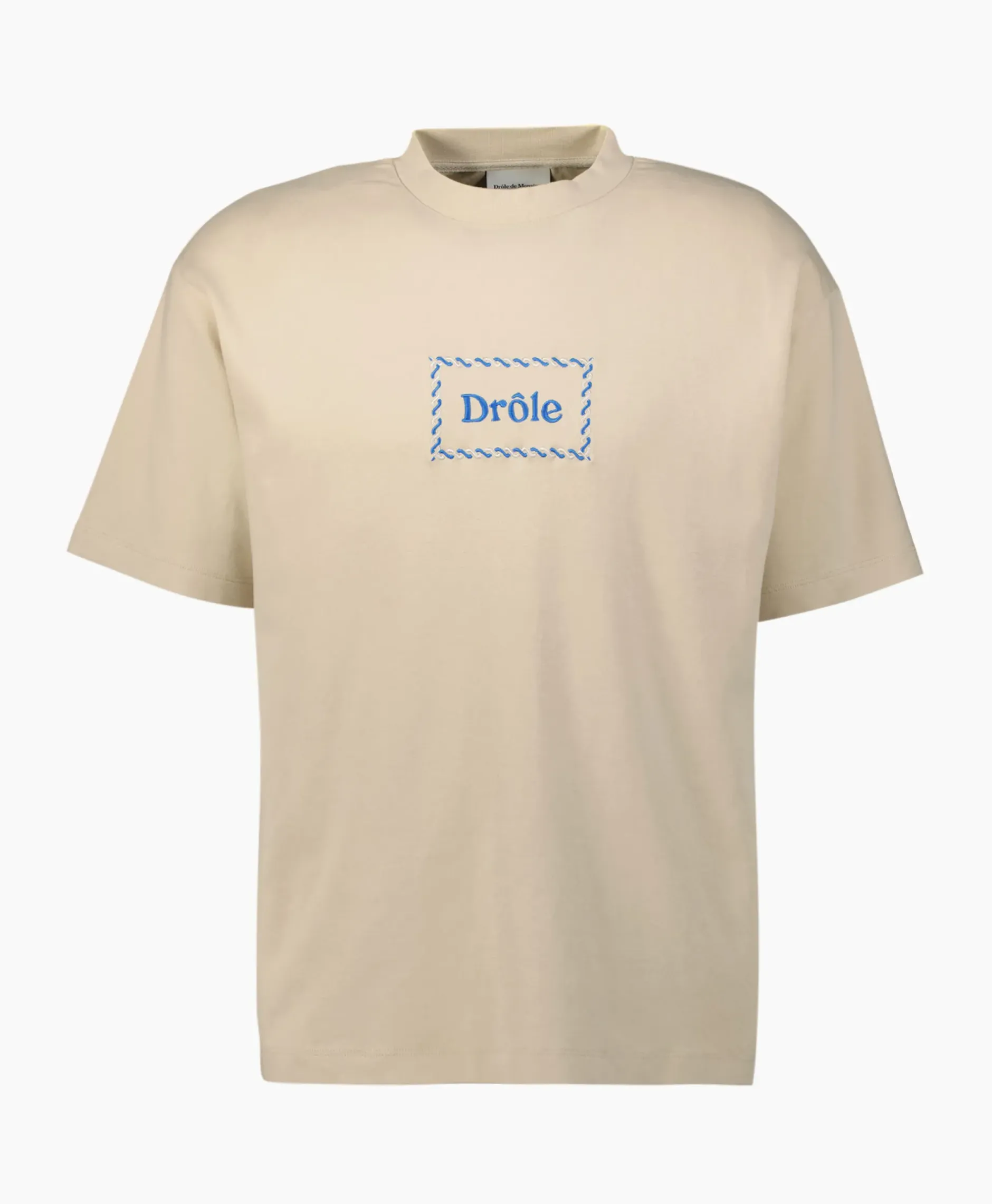 Le T-Shirt Drole Tresse Taupe^Drole De Monsieur Discount