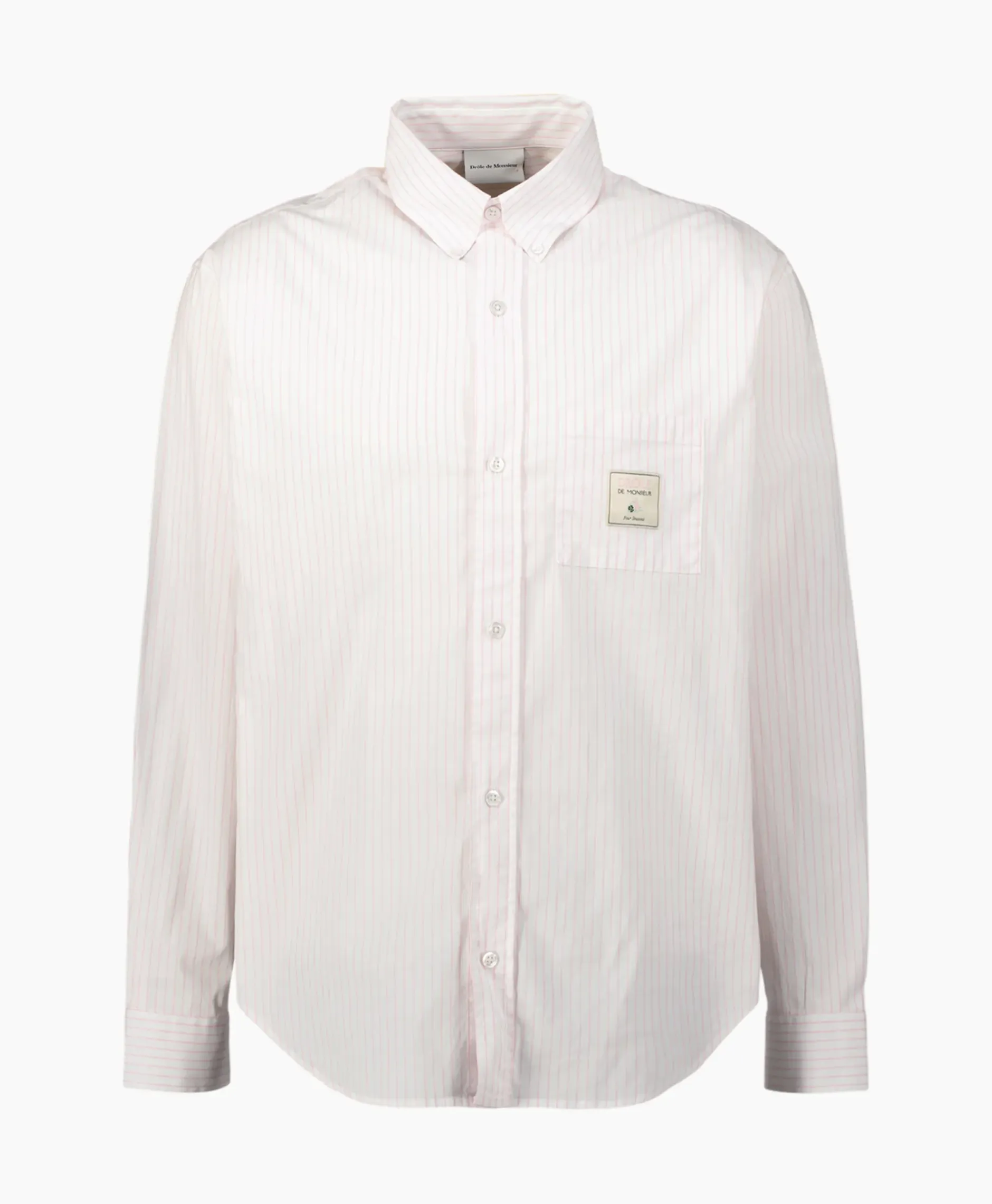 Overhemd La Chemise Rayee Rose^Drole De Monsieur Outlet