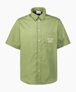 Overhemd La Chemise Slogan Khaki^Drole De Monsieur Best