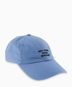 Pet La Casquette Slogan Licht Blauw^Drole De Monsieur Sale