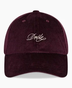 Pet La Casquette Corduroy Donker Rood^Drole De Monsieur New
