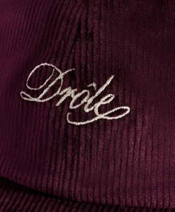 Pet La Casquette Corduroy Donker Rood^Drole De Monsieur New