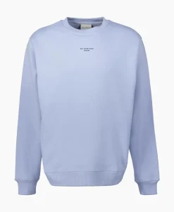 Sweater Le Sweatshirt Slogan Licht Blauw^Drole De Monsieur Hot