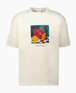 T-Shirt Korte Mouw Nature Morte Off White^Drole De Monsieur Discount