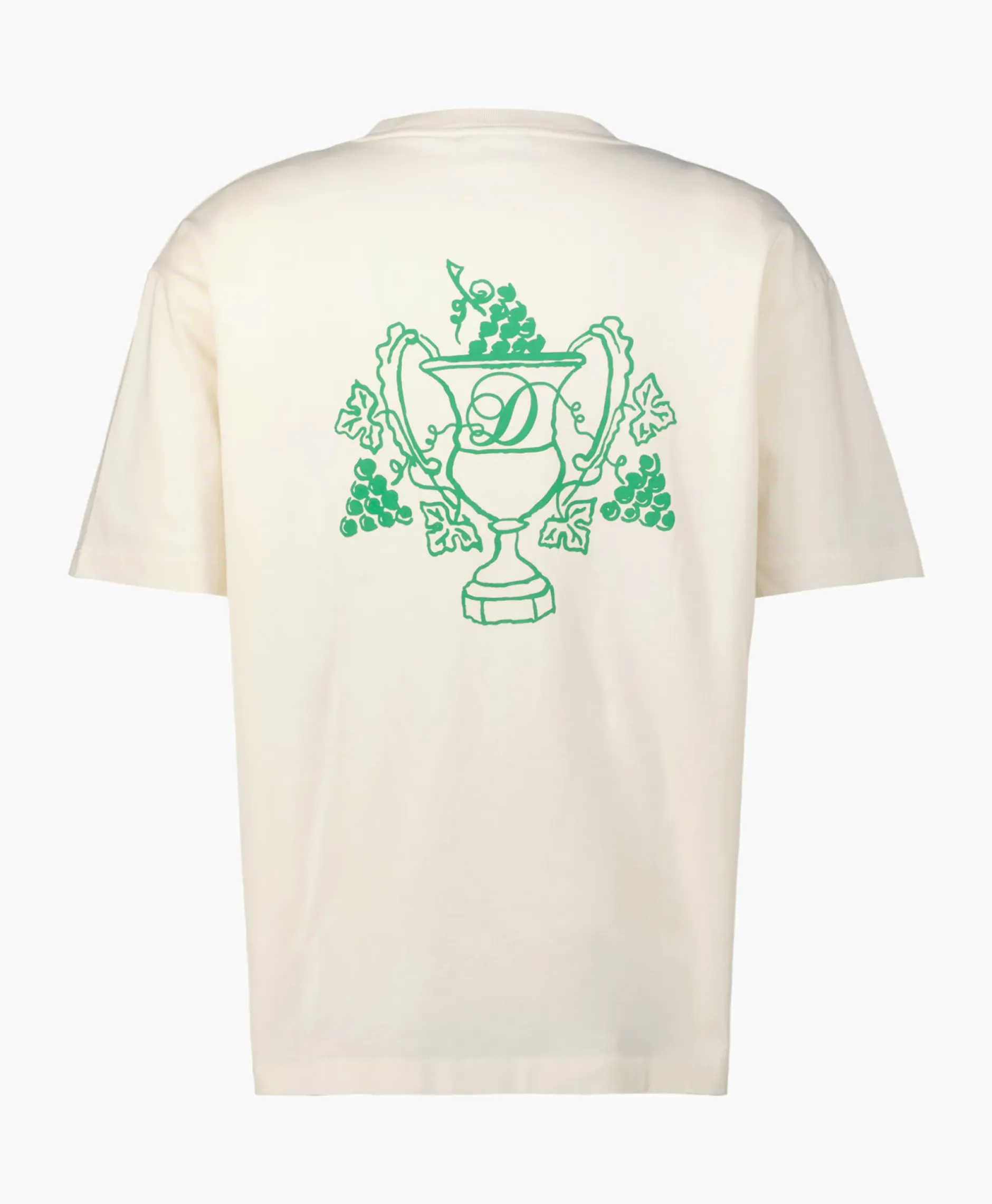 T-Shirt Korte Mouw Blason Off White^Drole De Monsieur New