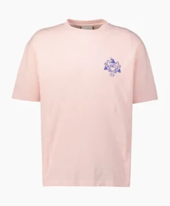 T-Shirt Korte Mouw Blason Rose^Drole De Monsieur Online
