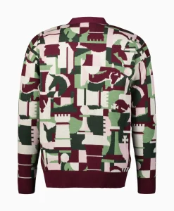Vest Le Cardigan Echecs Pink^Drole De Monsieur Outlet