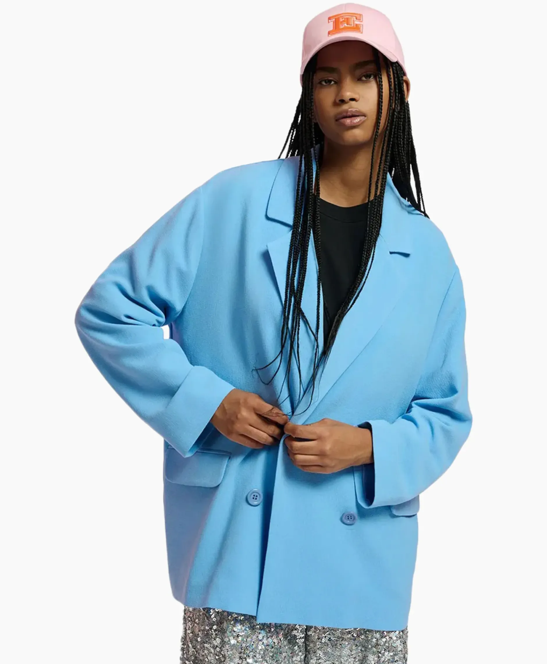 Blazer Falloutboy Blauw^Essentiel Antwerp Clearance