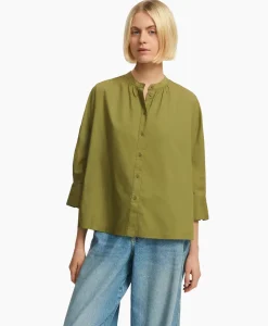 Blouse February Olijf^Essentiel Antwerp Discount