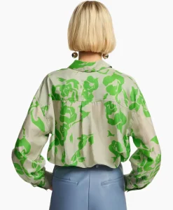 Blouse Forgetmenot Groen^Essentiel Antwerp Hot