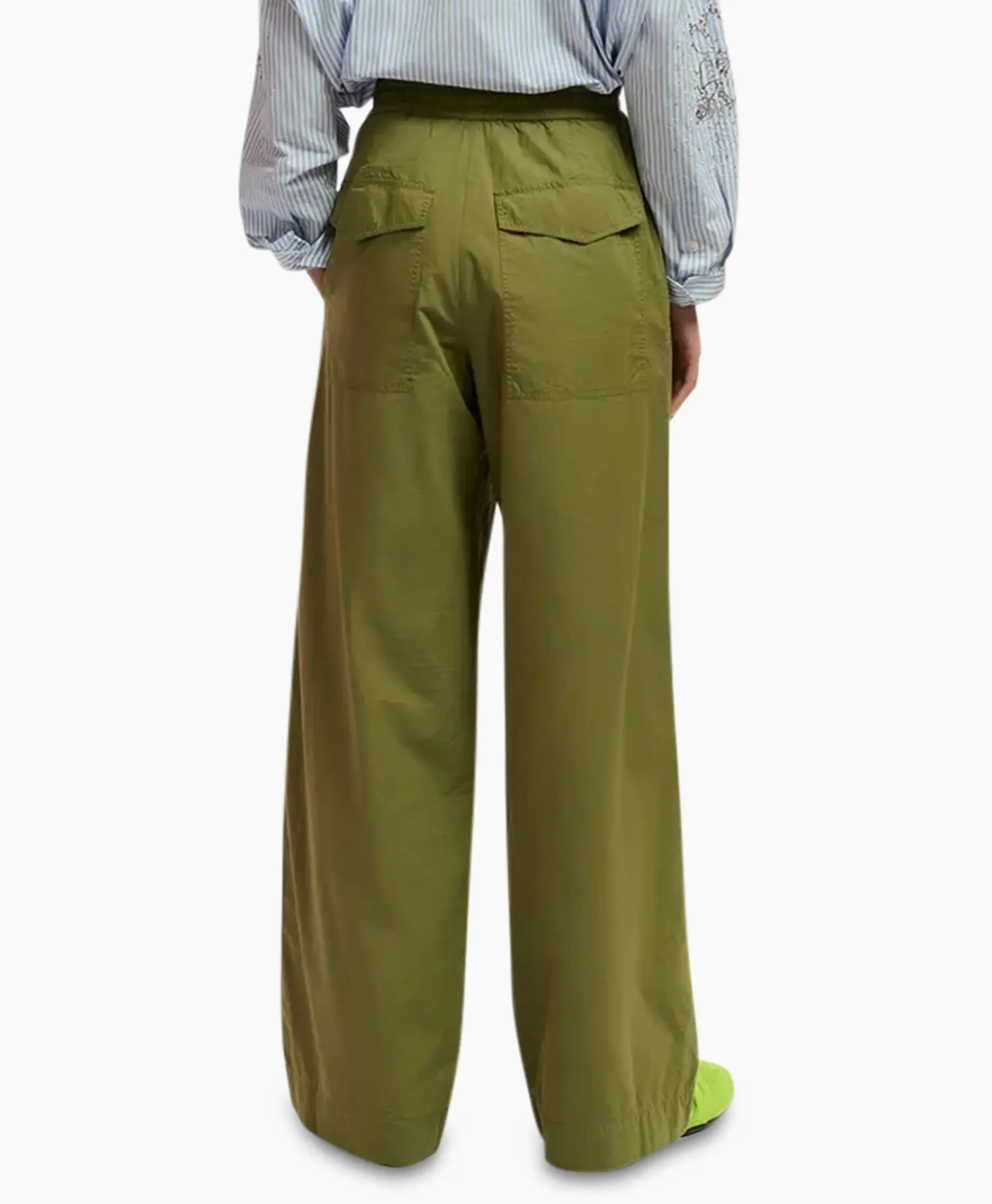 Broek Fopy Olijf^Essentiel Antwerp Best