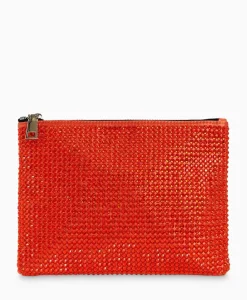 Clutch Folilo Rood^Essentiel Antwerp Online