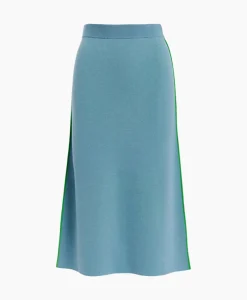 Midi Rok Folder Blauw^Essentiel Antwerp New