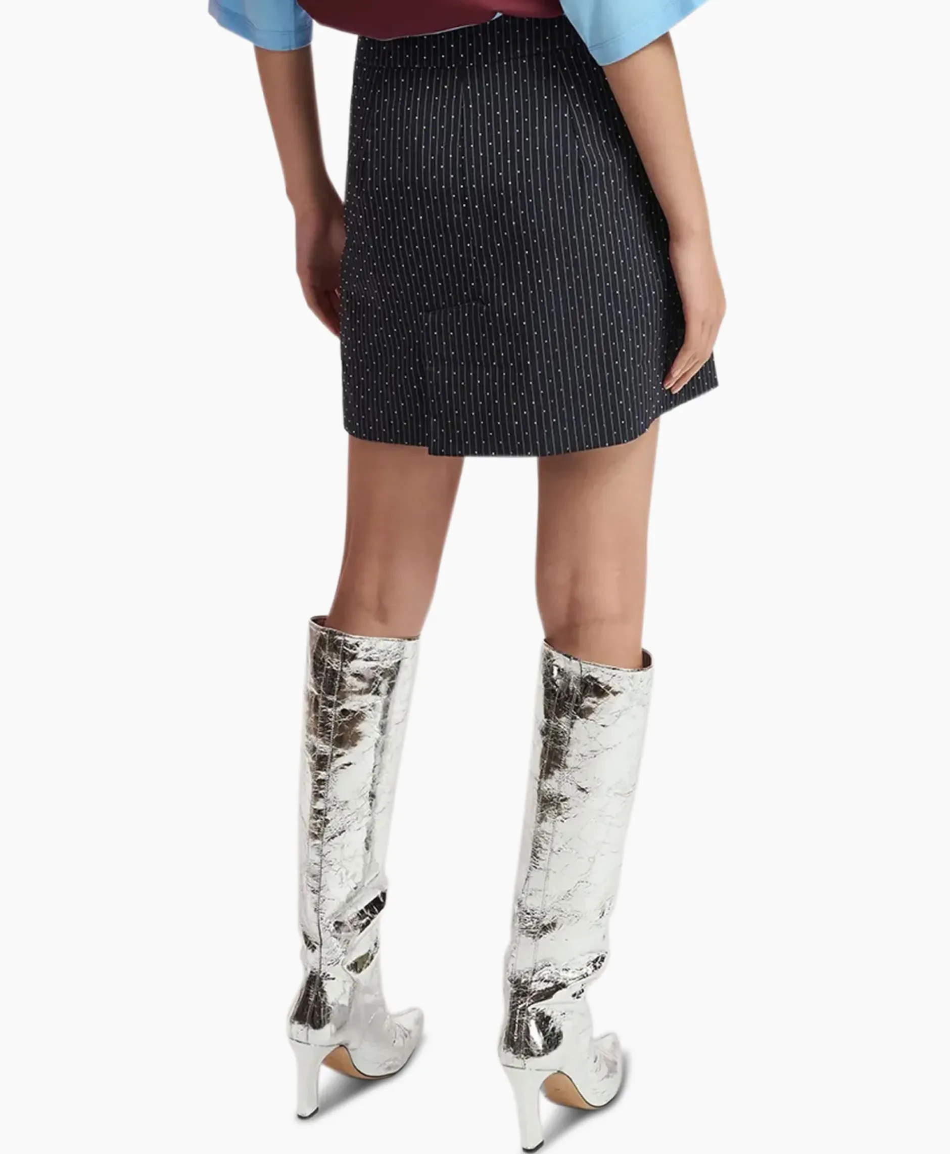 Minirok Faskia Blauw^Essentiel Antwerp Online