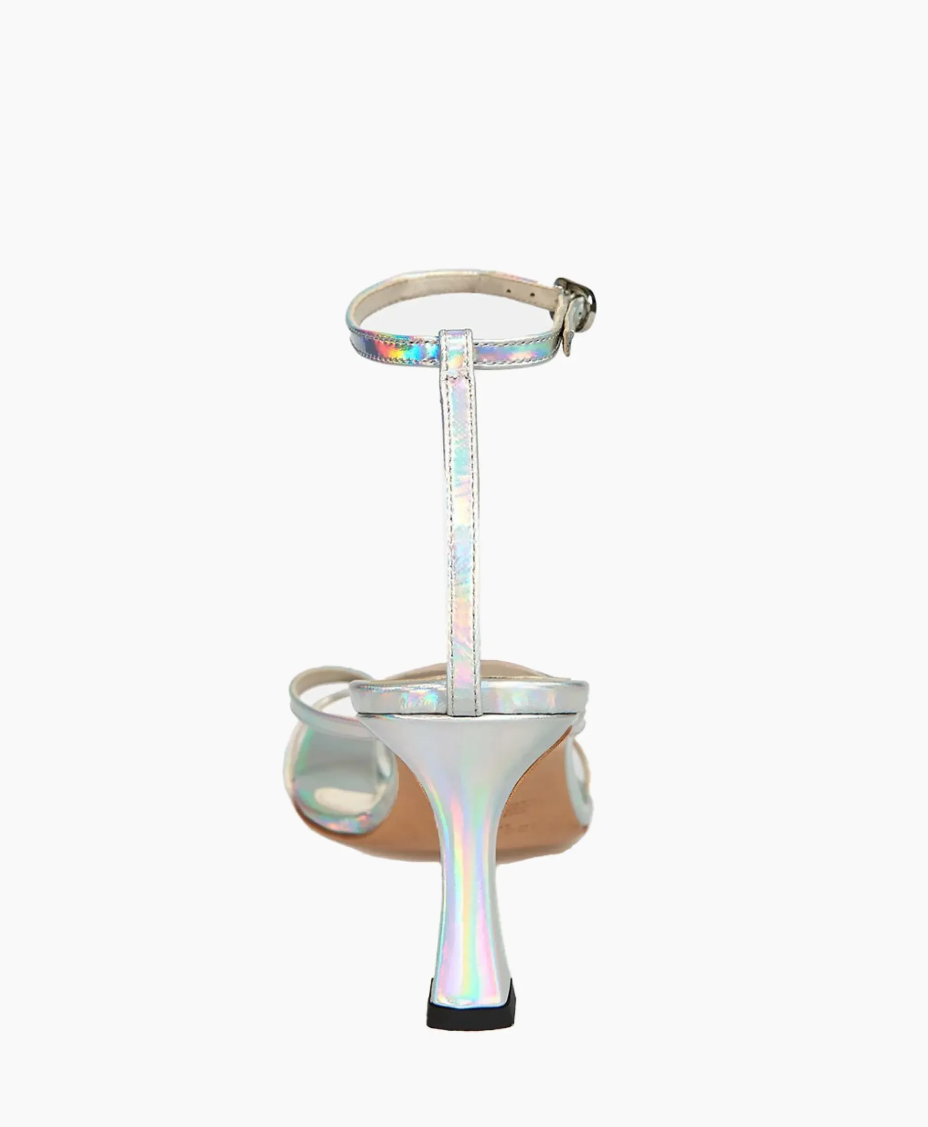 Sandaal Met Hak Dilver Zilver^Essentiel Antwerp Sale