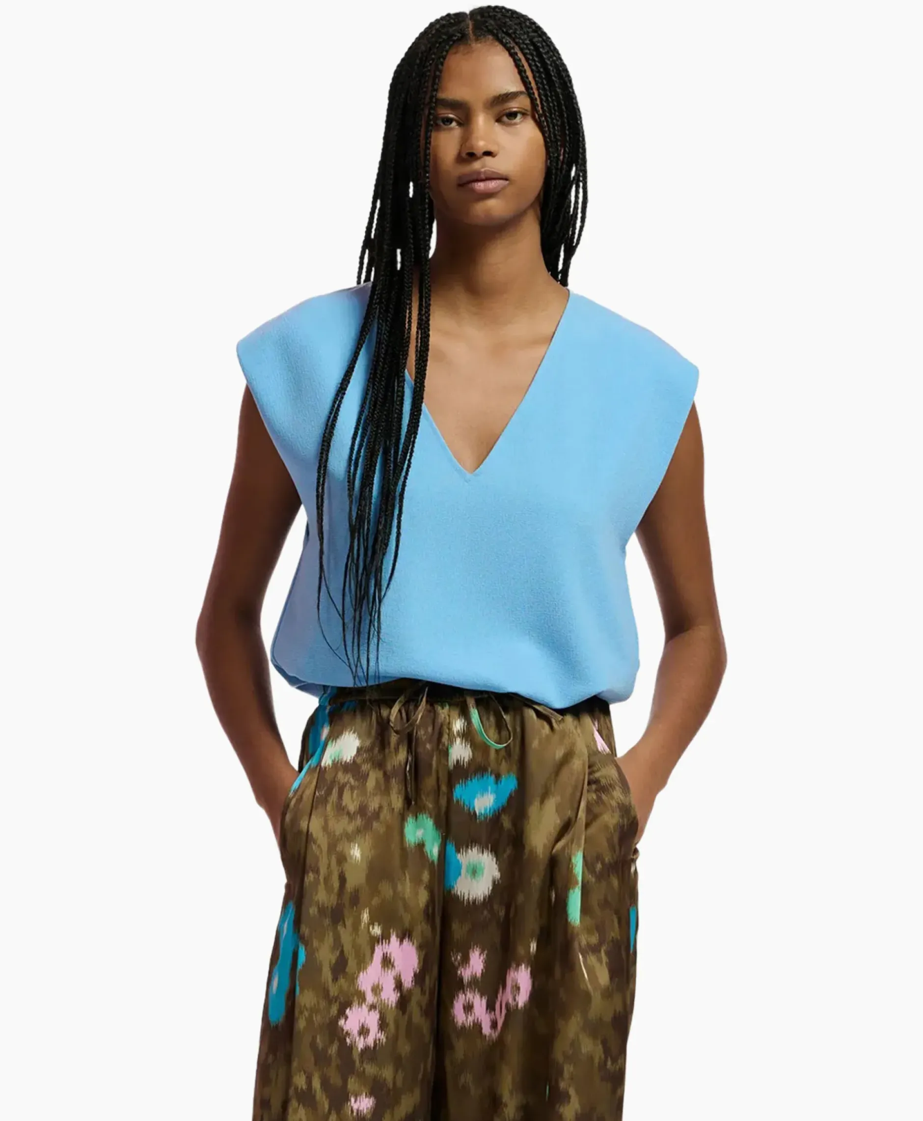 Top Falling Blauw^Essentiel Antwerp Online