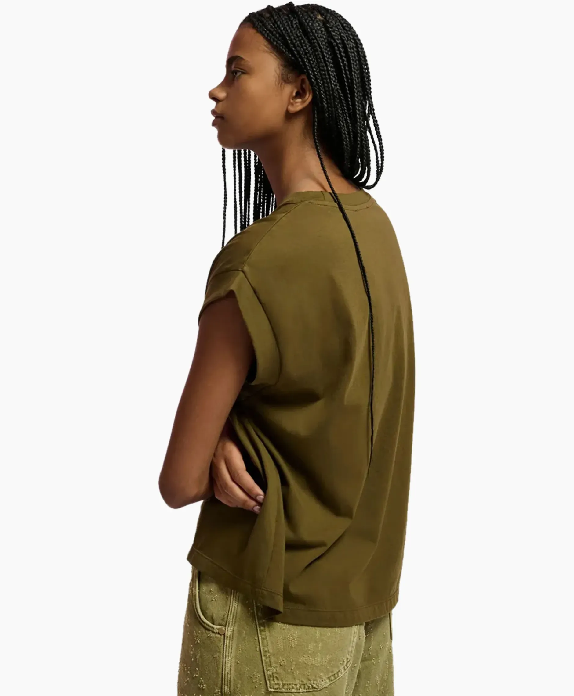 T-Shirt Korte Mouw Faustina Groen^Essentiel Antwerp
