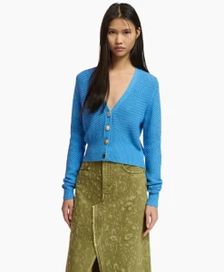 Vest Farah Blauw^Essentiel Antwerp Hot