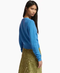 Vest Farah Blauw^Essentiel Antwerp Hot