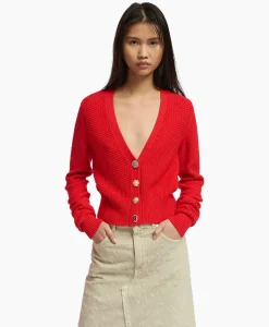Vest Farah Midden Rood^Essentiel Antwerp Best