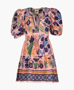 Mini Jurk Seashell Tapestry Pink Rose^Farm Rio Sale