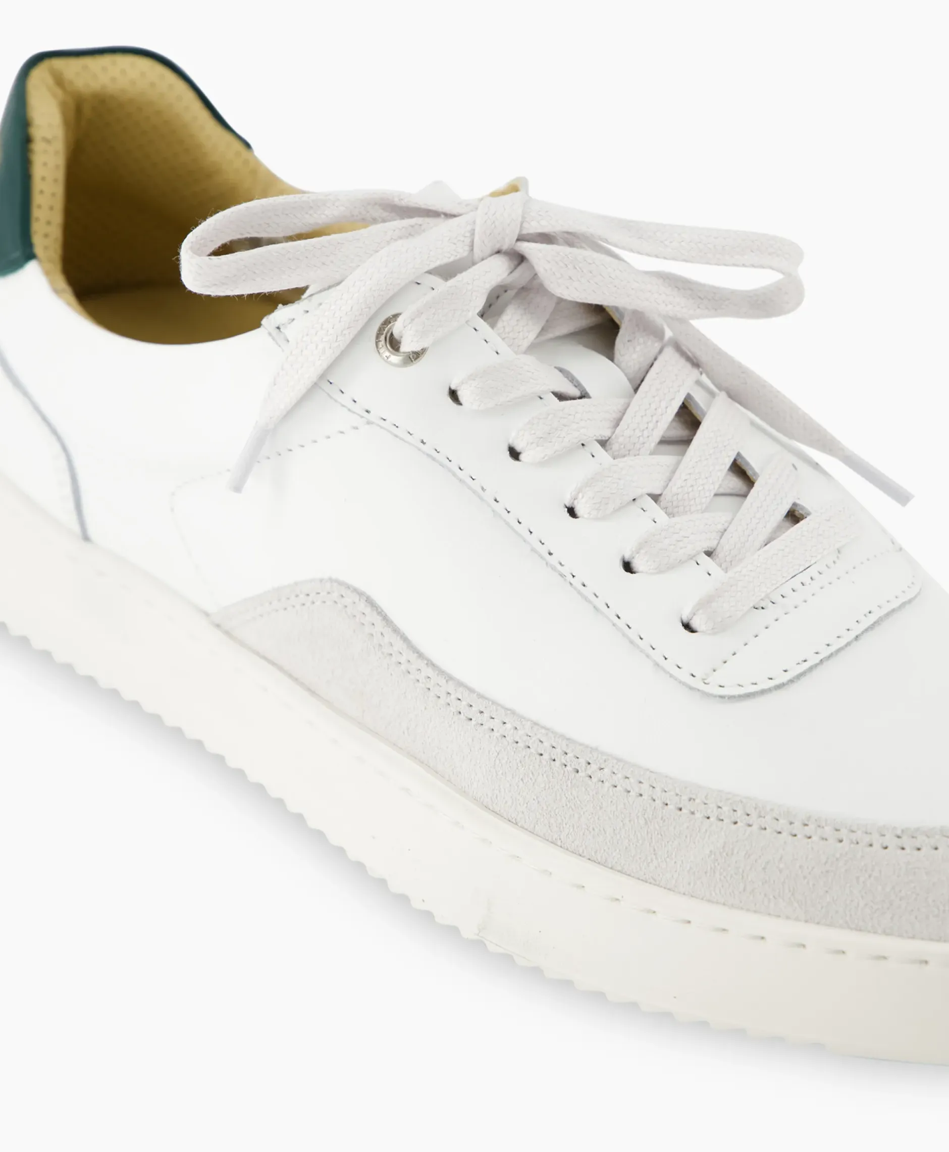 Sneaker Mondo Squash White Wit^Filling Pieces