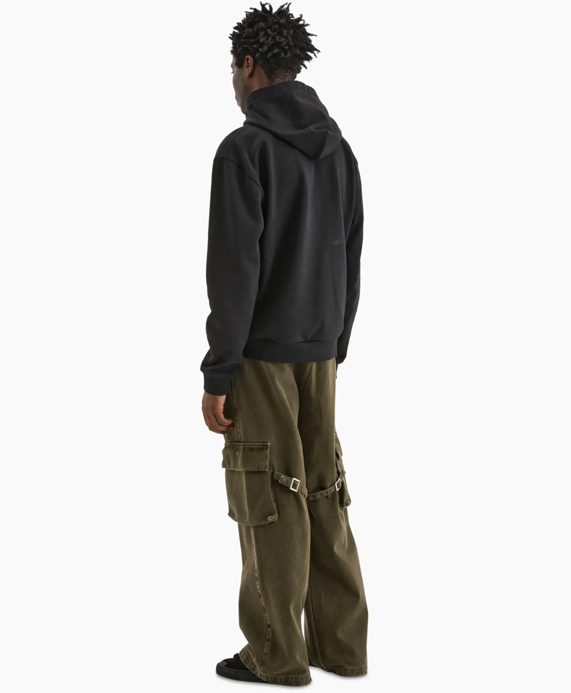 Flaneur Hoodie Botanical Zwart^Flâneur Sale