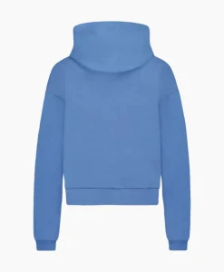 Flaneur Hoodie Floral Watercolor Zip Up Blauw^Flâneur Sale