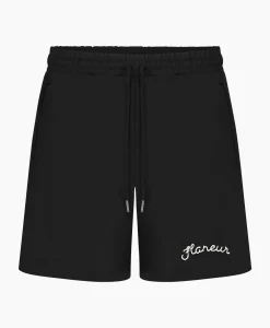 Flaneur Korte Broek Signature Zwart^Flâneur Outlet