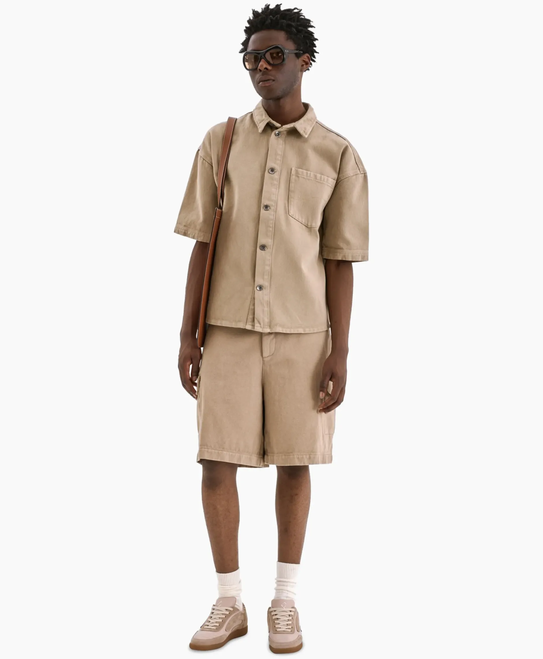 Flaneur Overshirt Denim Beige^Flâneur Discount