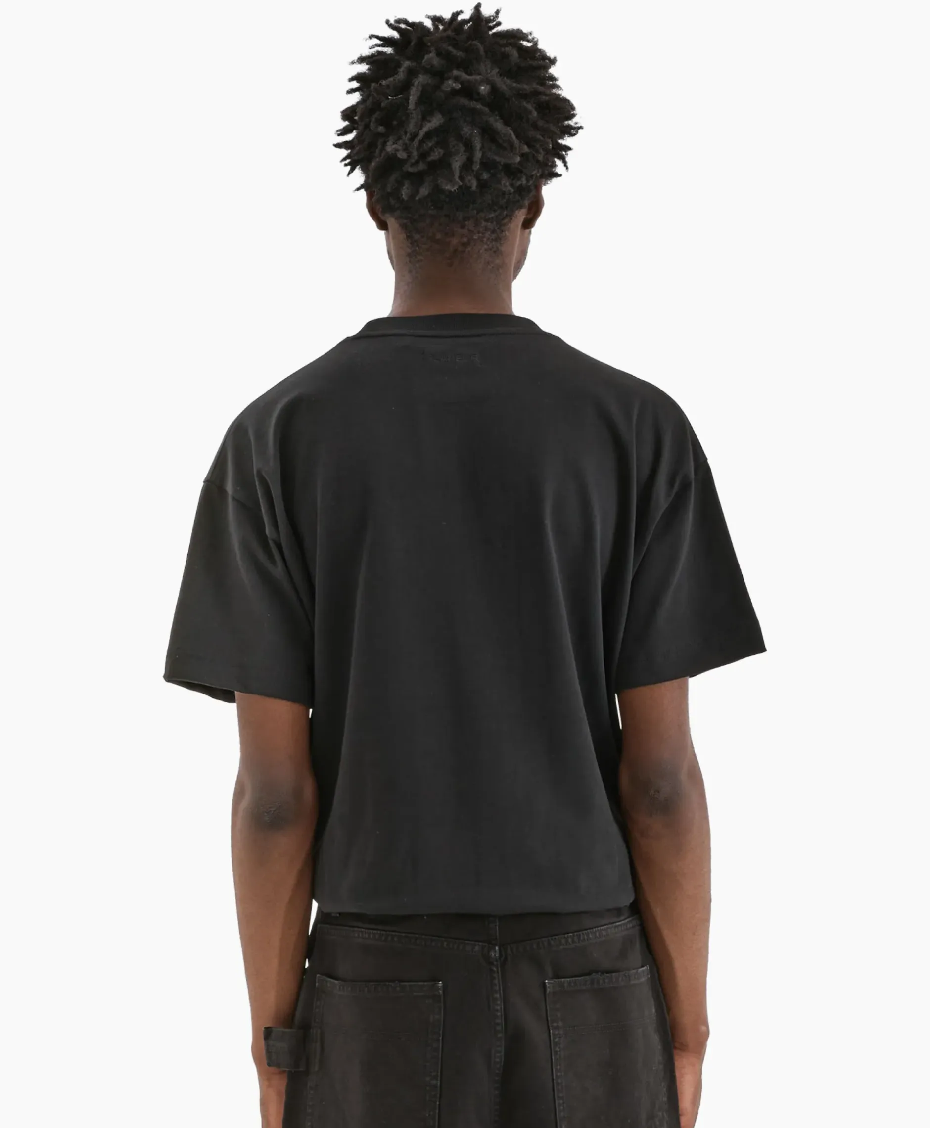 Flaneur T-Shirt Korte Mouw Botanical Zwart^Flâneur Online