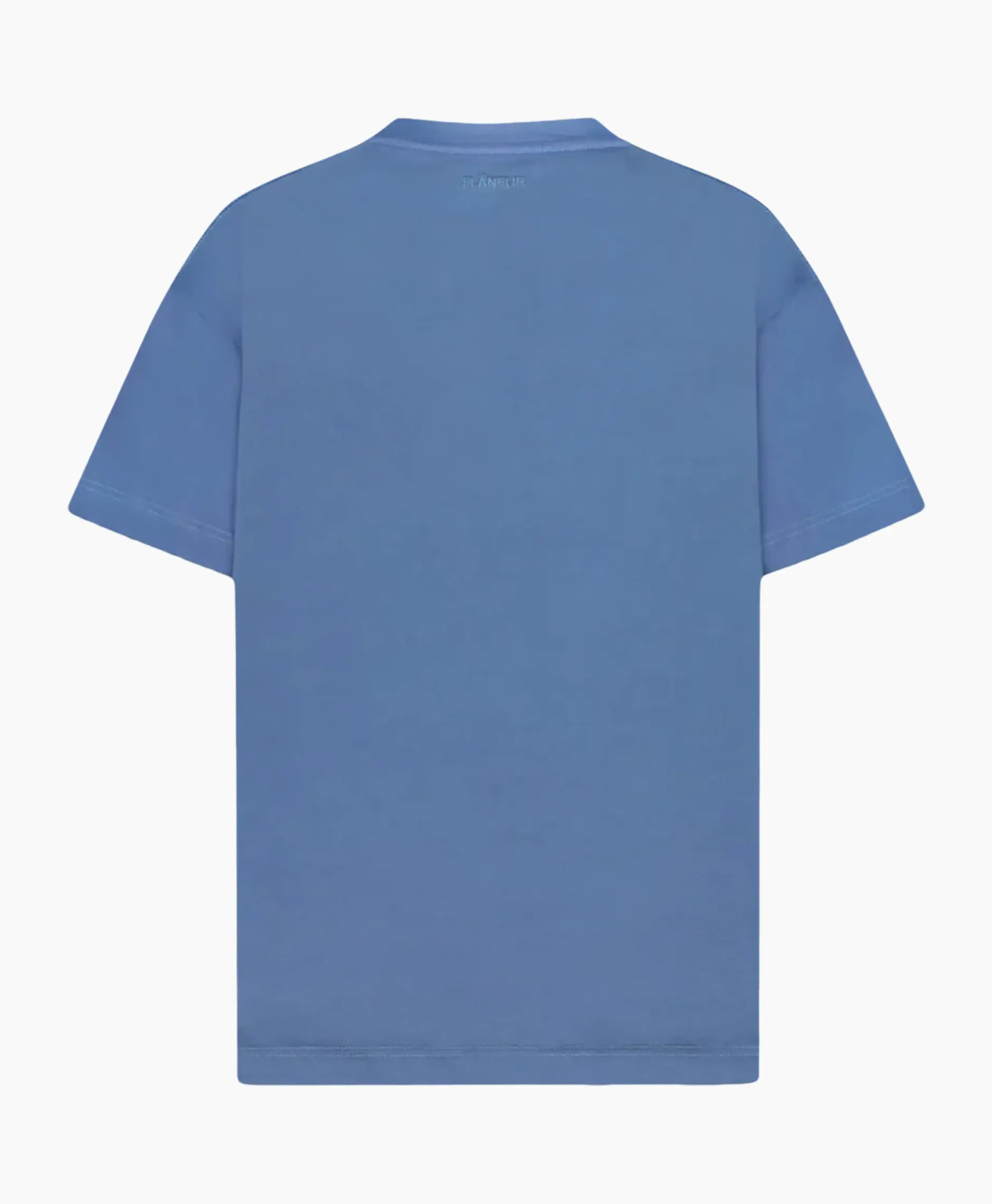 Flaneur T-Shirt Korte Mouw Floral Watercolor Blauw^Flâneur Sale