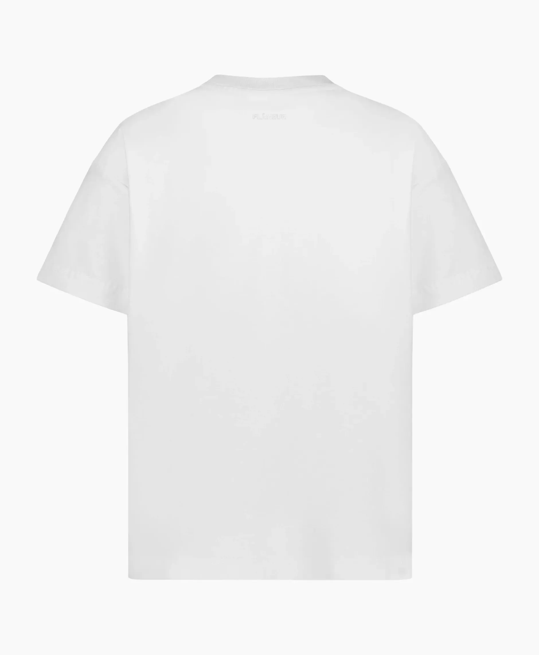 Flaneur T-Shirt Korte Mouw Scribble Wit^Flâneur Best